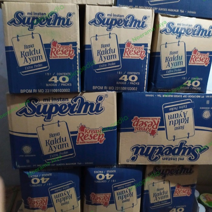 

Ready Promo Supermi L Sarimi Kaldu Ayam Karton