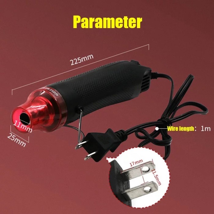 SALE TERHOTT MINI HOT GUN HEAT GUN HOT AIR GUN HEAT AIR GUN SHRINKING TOOLS CLAY READYY