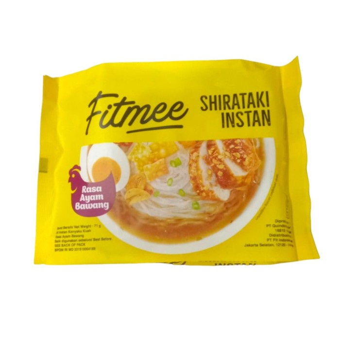 

Ready Fitmee Ayam Bawang Fit Mee Shirataki