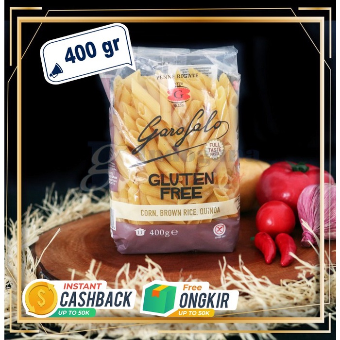 

Ready Penne Rigate Gluten Free - Garofalo Pasta 400Gr