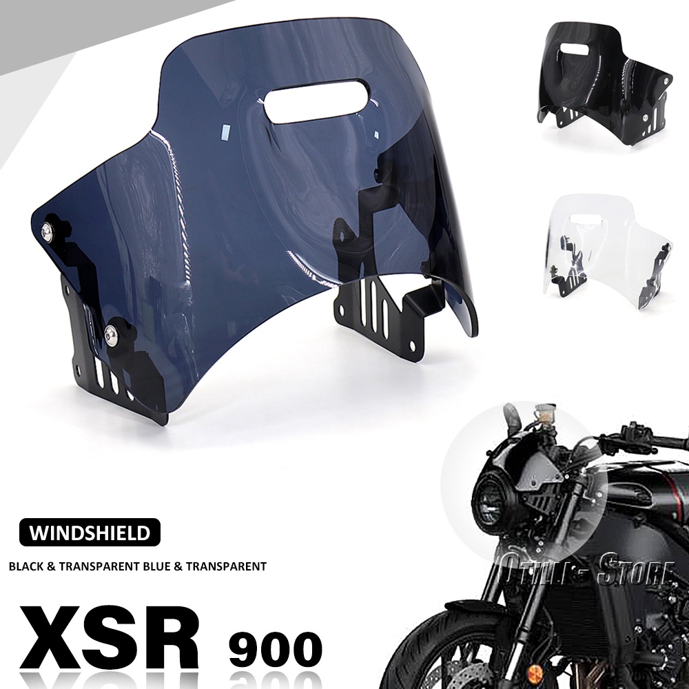 emca XSR900 Windshield Windscreen For Yamaha XSR 900 xsr900 2022 2023 Motorcycle Accessories Wind De