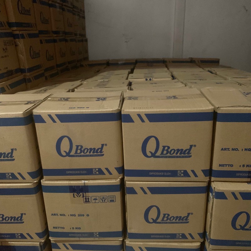 

iK! Lem Putih Q Bond Isi 5 Kg Lem Kayu dan Kertas Lem Serbaguna