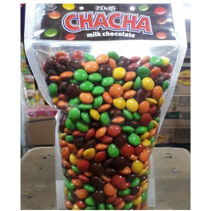 

Promo Delfi Cha Cha Milk Chocolate Kiloan - 1 Kilo Ready