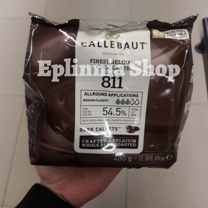 

Promo Callebaut Calebaut Dark Callets Medium 400 Gr - Cokelat Hitam Ready