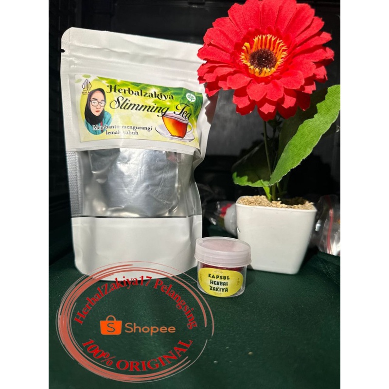 

( PROMO ) Dobel Strong Herbal Zakiya Super Ampuh Teh Herbal / Obat Diet Paling Ampuh BEST SELLER