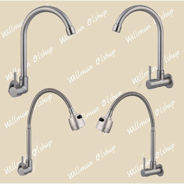 Keran Angsa Kran Cuci Piring Stainless Sus 304