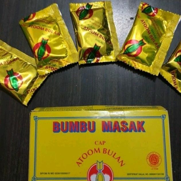 

HJK Bumbu masak cap atoom bulan kemasan box/ bumbu instan /bumbu tabur