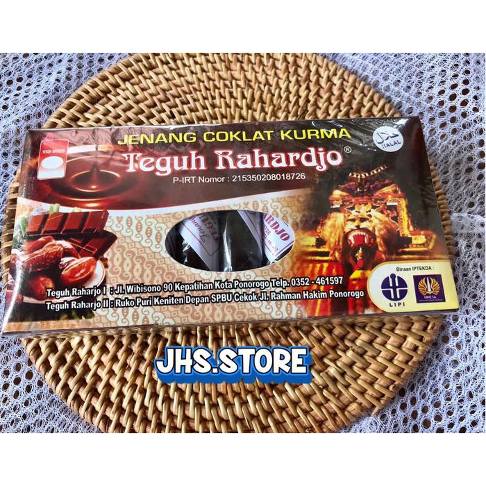 Jenang Dodol Coklat Kurma Teguh Rahardjo