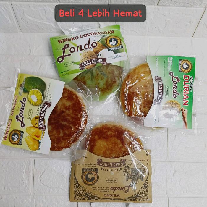 

Paket Hemat 4 Varian Rasa Wingko Londo