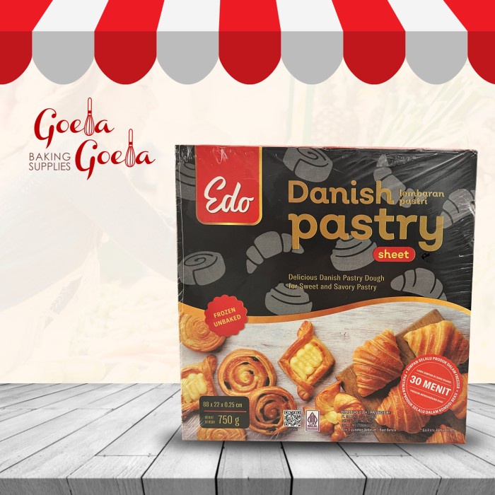 

Edo Danish Pastry 750gr