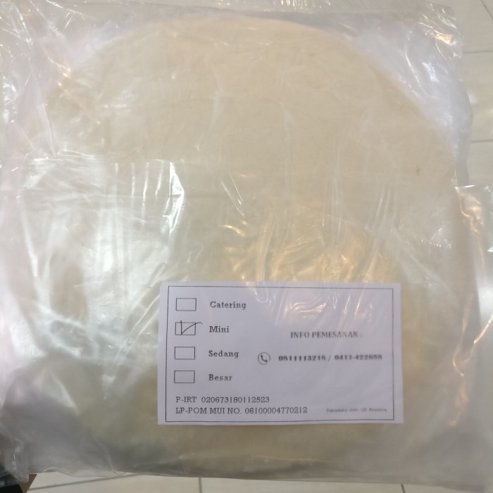 

KULIT KEBAB TORTILLA MINI 20 PCS