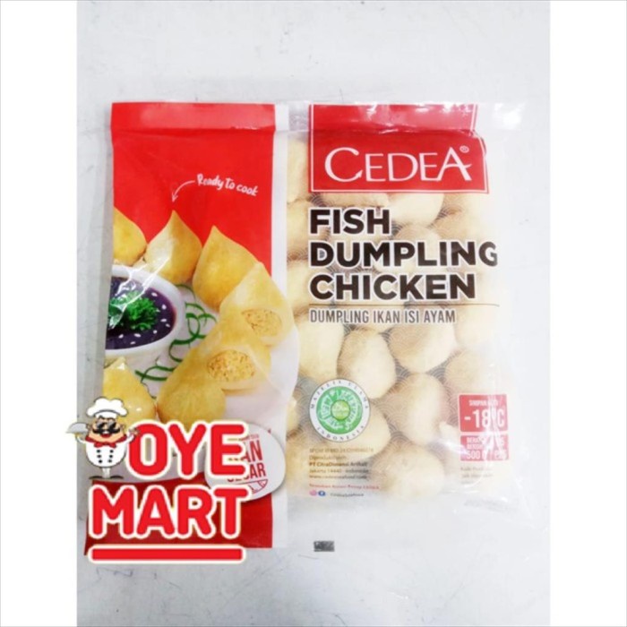 

HJK CHICKEN FISH DUMPLING CEDEA 500GR