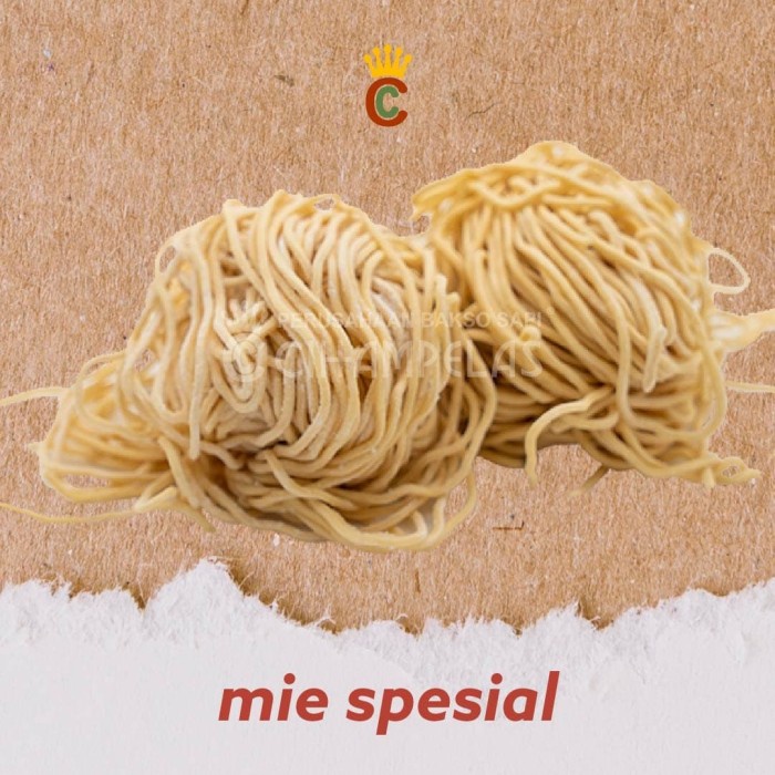 

HJK Mie Spesial (1kg) - Baso Sapi Cihampelas - Halal