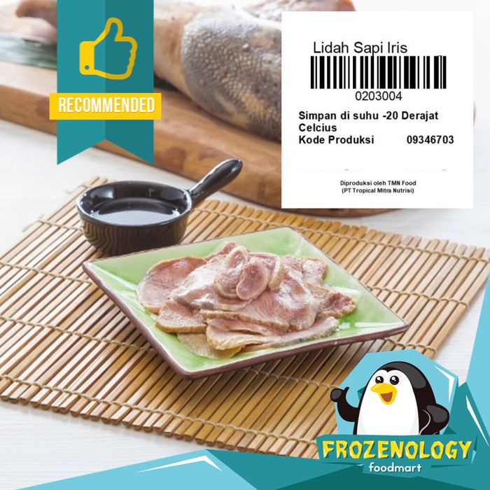 

HJK Lidah Sapi Slice/ Lidah Sapi Iris/ Sliced Beef Tongue