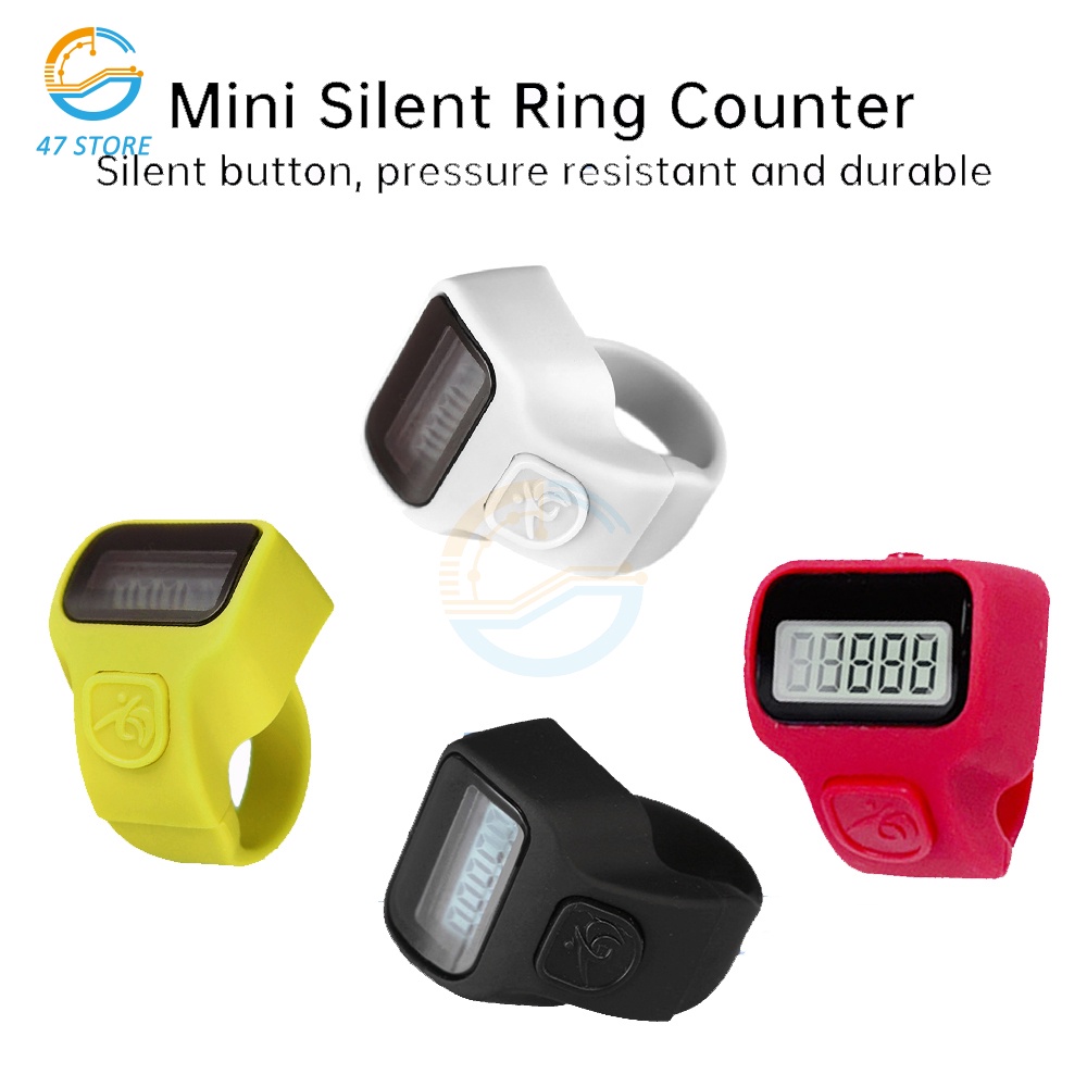 LED Digital Hand Counter Electronic Finger Clicker Electronic Counting Convenient Tool People Flow C