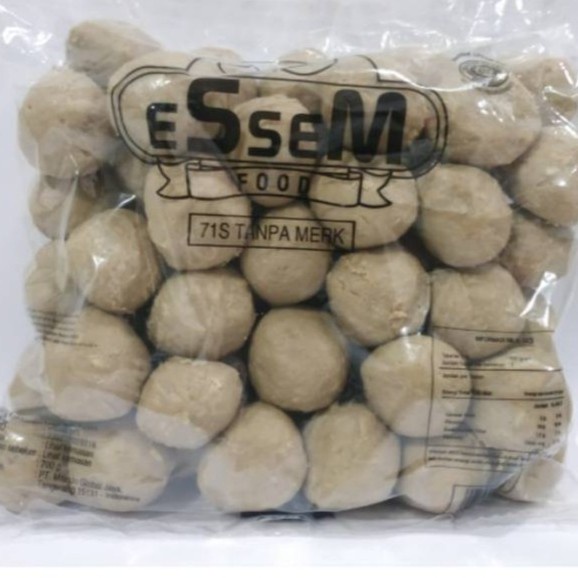

HJK Baso Sapi Polos ESseM Food - Frozen Food - Makanan Beku