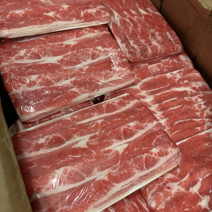 

HJK Shortplate daging beef slice yoshinoya import US 250gr