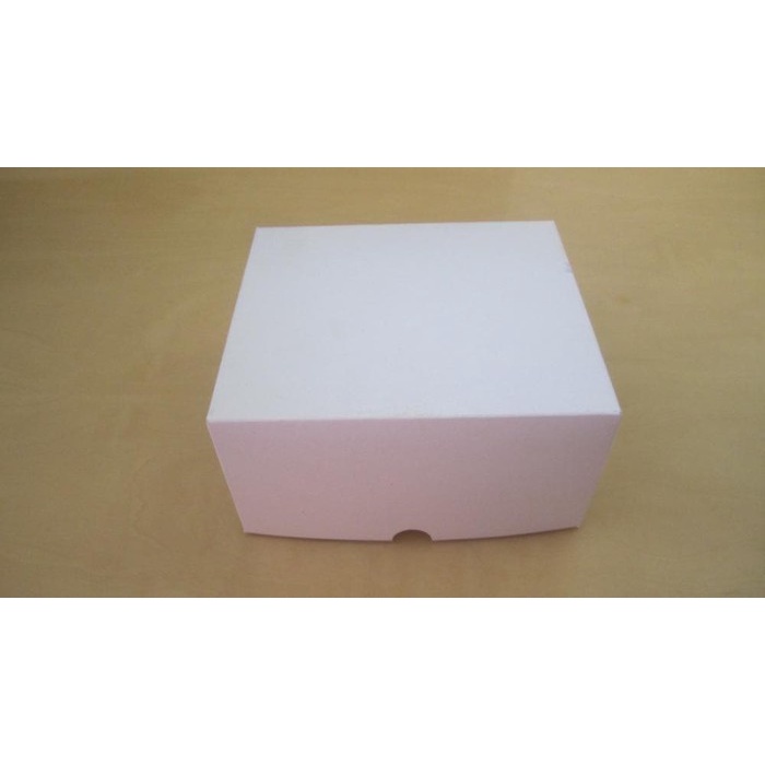 GO SEND ONLY Dus Snack 12 x 16 - Kardus Snack - Kue - Dus Polos