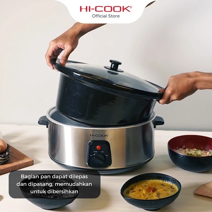 Hi-Cook Slow Cooker Sc-65 - Asli