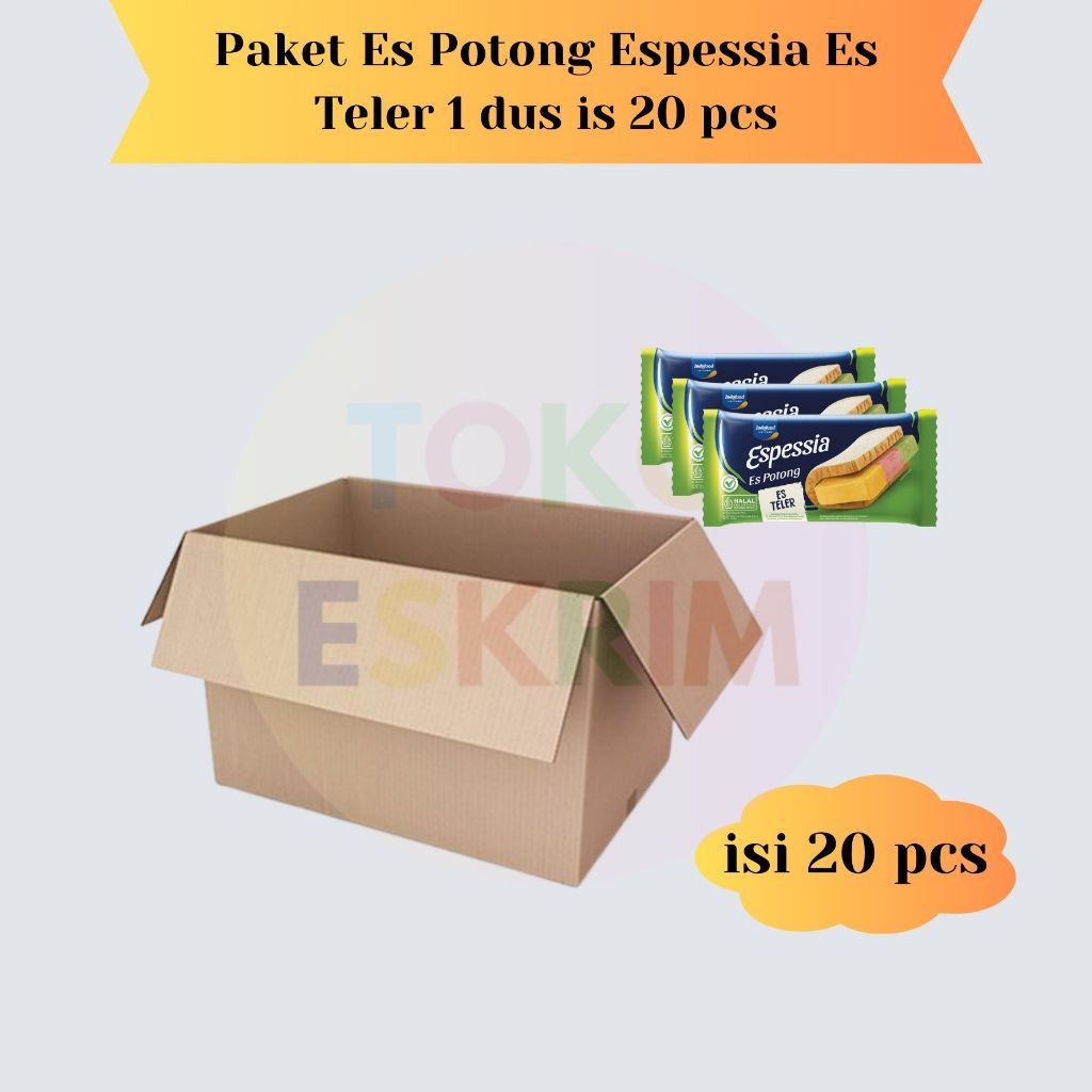

Indofood Es Potong Espessia 1 dus isi 20 pcs