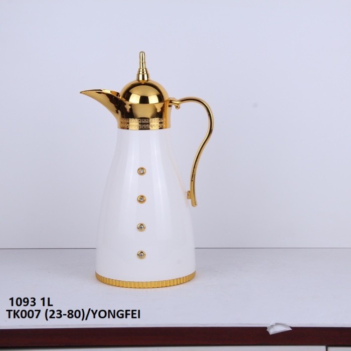 Teko Arab Teko Garuda Emas Vacuum Flask 1 Liter - Asli