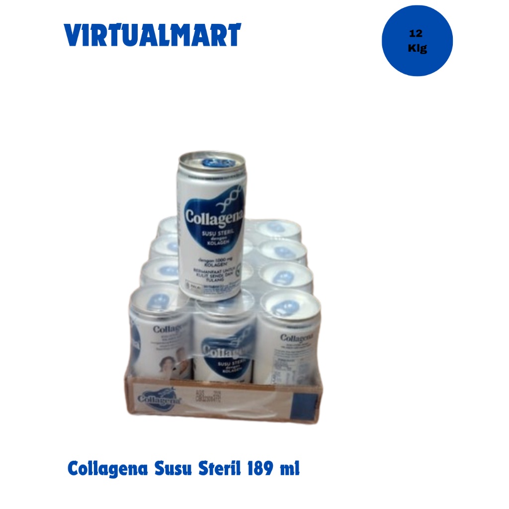

Collagena Susu Steril 12 Can 189 ML