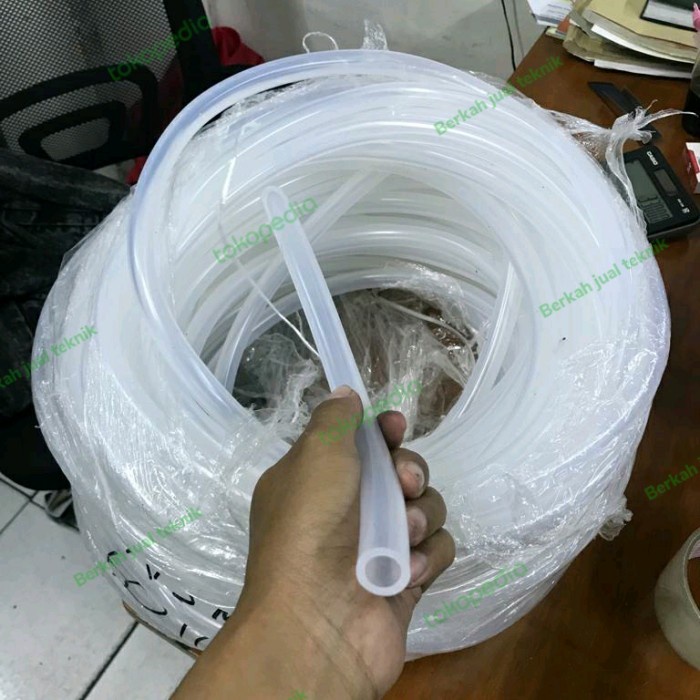 SELANG SILICON TAHAN PANAS DIAMETER 10MM X 6MM