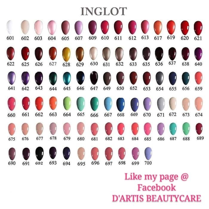 ..... Inglot Kutek Halal/100% Original