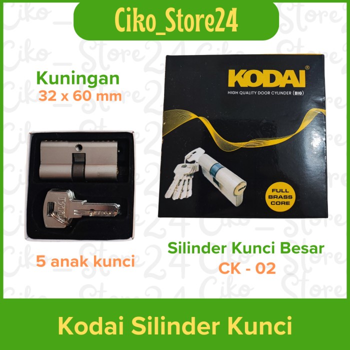 STOK TERBATAS silinder kunci / cylinder kunci/ pintu kodai kuningan / anak kunci