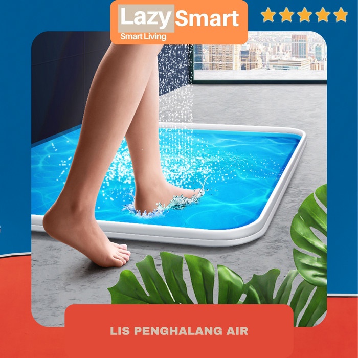 Pembatas Air Kamar Mandi Water Stopper Penahan Air Penyekat Silikon
