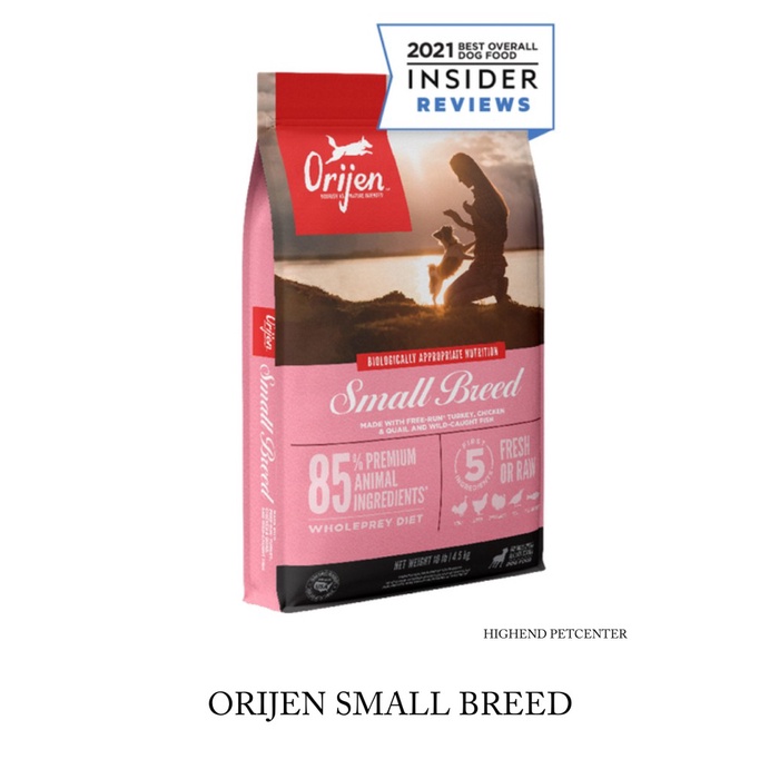 Dog food orijen small breed 4.5kg