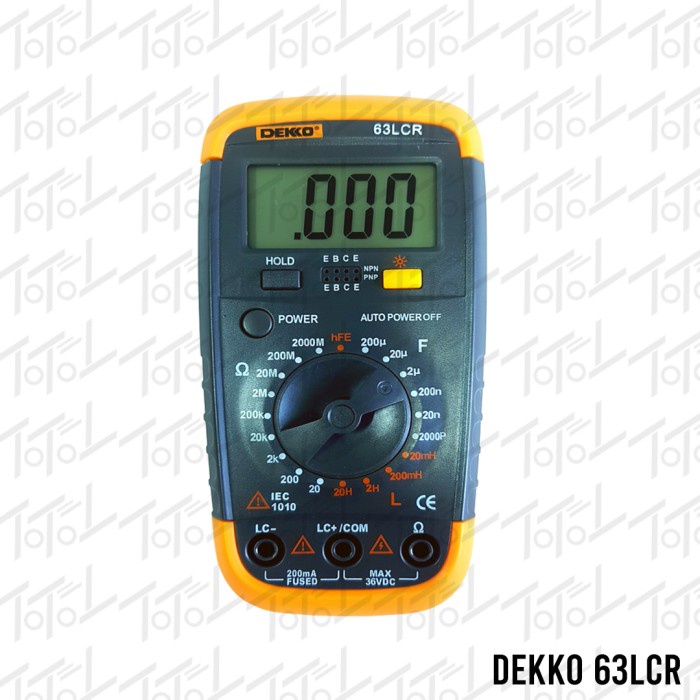 Dekko 63LCR / LCR Meter Digital