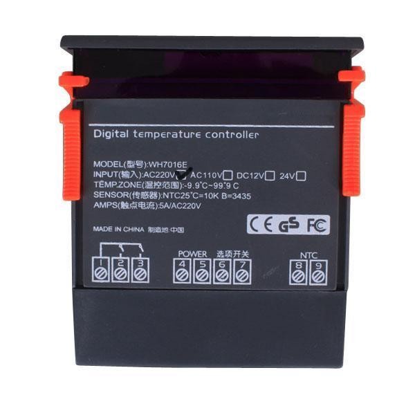 Thermostat Alarm WILLHI WH-7016E Temperature Control Termostat WH7016E