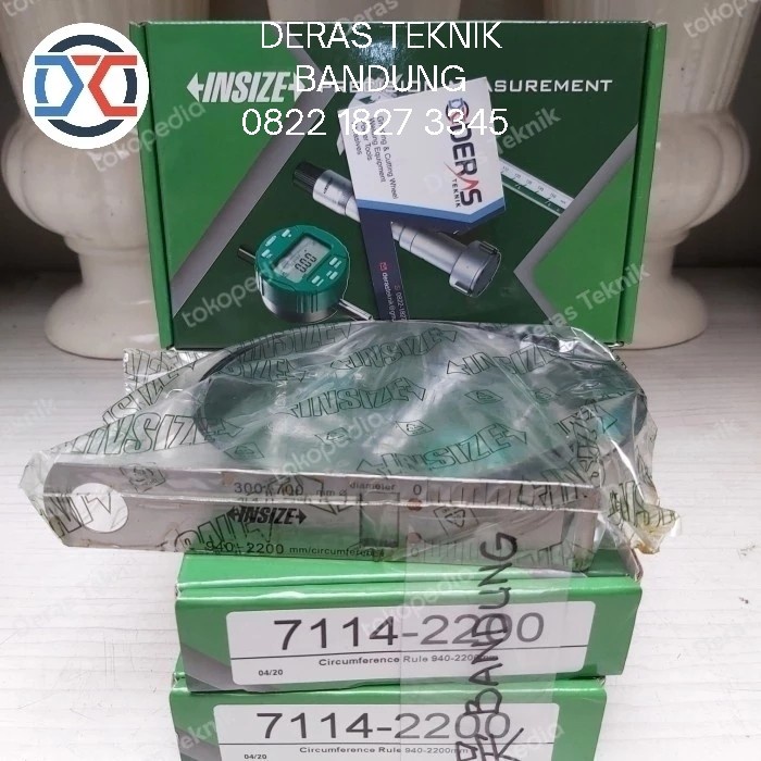 CIRCUMFERENCE RULE or DIAMETER TAPE or PHI BAND 7114-2200 INSIZE