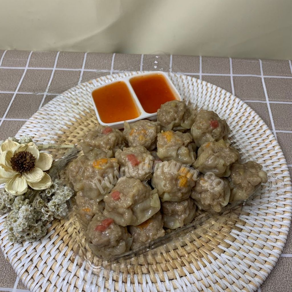 

NEW!! Kemasan Twinwal Dimsum Mini Frozen & Hangat isi 50 pcs Gratis Saos Merah