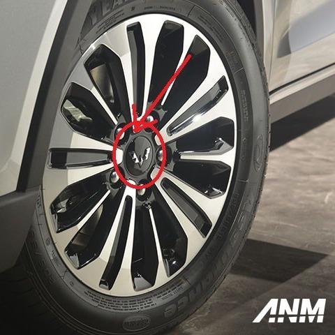 Tutup Dop Roda Wuling Cortez Hitam