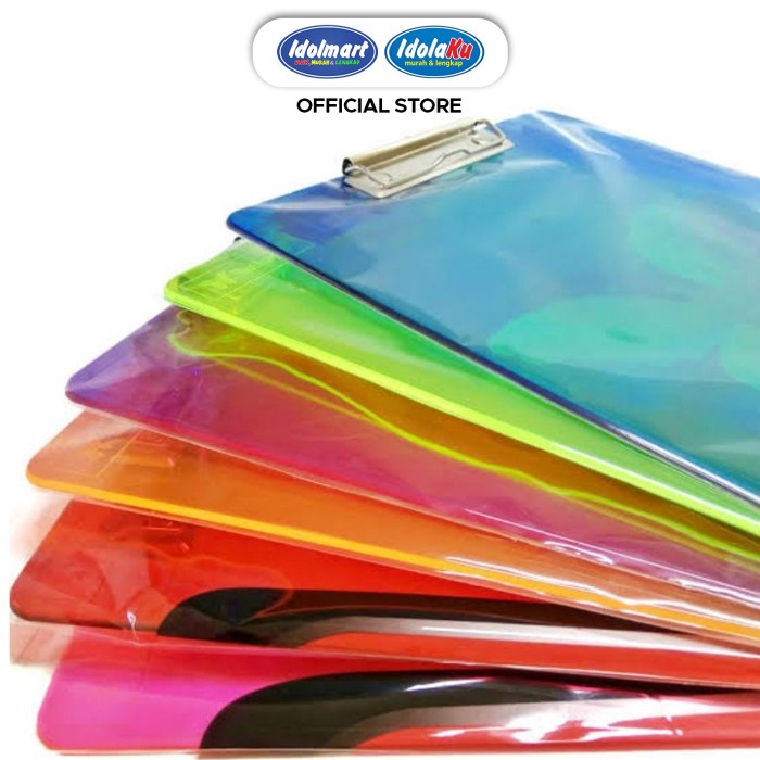 

ATKJaya- Clip Board Papan Ujian Papan Jalan alas tulis butterfly