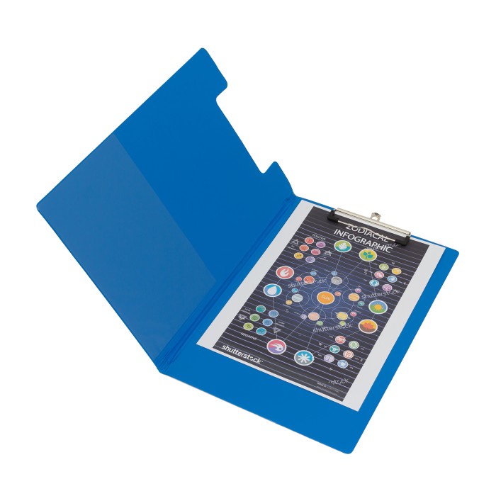 

ATKJaya- Bantex Clipboard With Cover Folio Cobalt Blue #4211 11