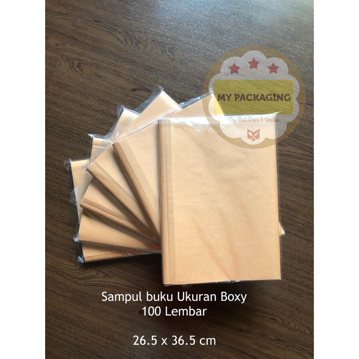 

ATKJaya- Sampul coklat buku / Sampul coklat Kraf BOXY
