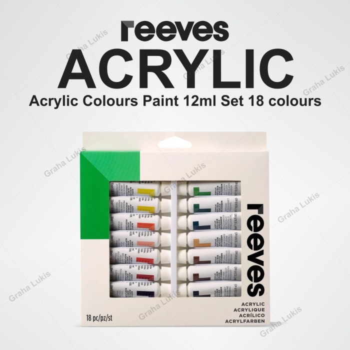 

ATKJaya- Reeves Acrylic Colour Set 18