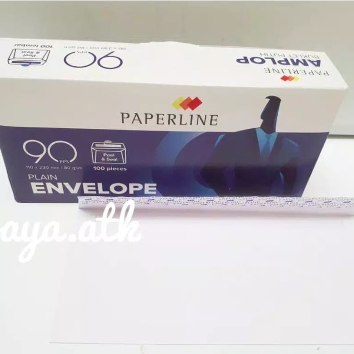 

ATKJaya- Amplop Putih 90 Uk. 110 X 230 Mm - Paperline