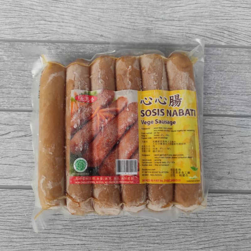 

Tian En Xiang Sosis Nabati Sausage 450gr Beku Vegan Vegetarian