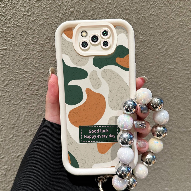 Casing Hp Untuk Xiaomi Poco X3 X3 Pro X3 NFC 13T Pro Case Kasing Gelang Skema warna bergaya Kesing S