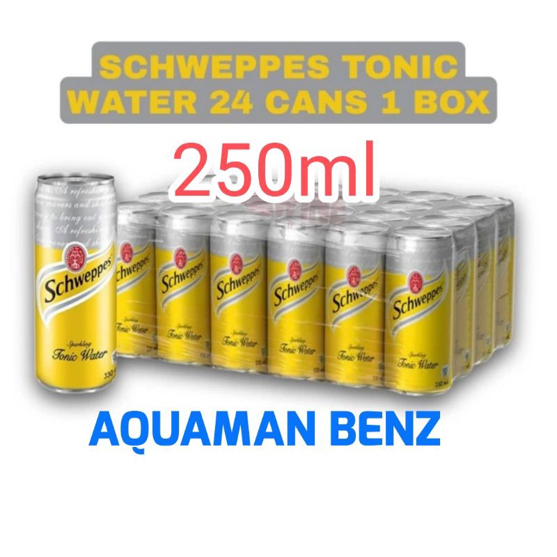 

SCHWEPPES TONIC WATER 250ML