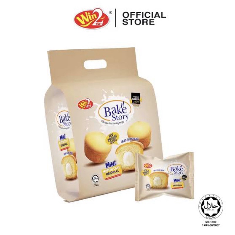 

Win2 Bake Story Mini Muffin Cake 200g Pie Malaysia Cup Cake Mini