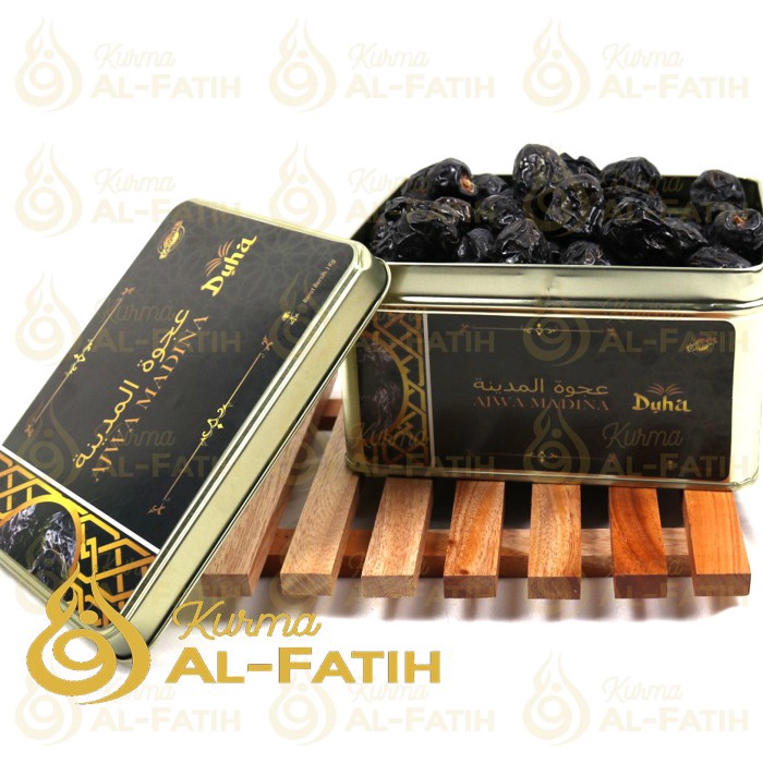 

Kurma Ajwa KALENG 1 KG Ajwa Aliyah Madinah Kurma Nabi Kemasan Exclusiv