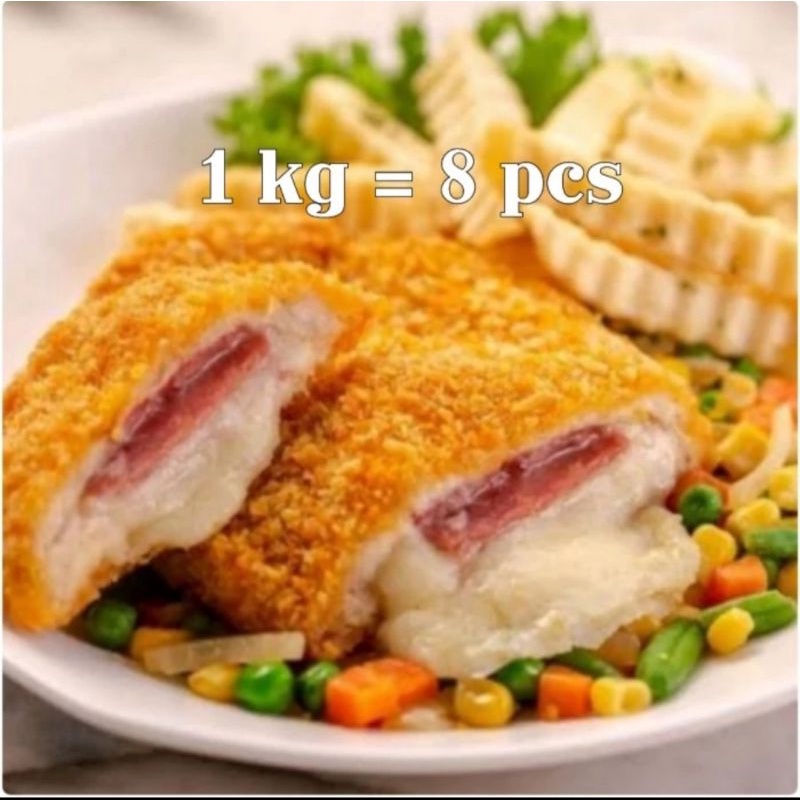 

Chicken Cordon Bleu Smoked Beef and Cheese 8 pcs