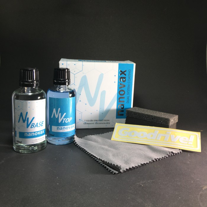 Nanovax Nv Dual Coat (Nano Ceramic Coating Mobil Base & Top Coat) 50 Ml By Coating Factory