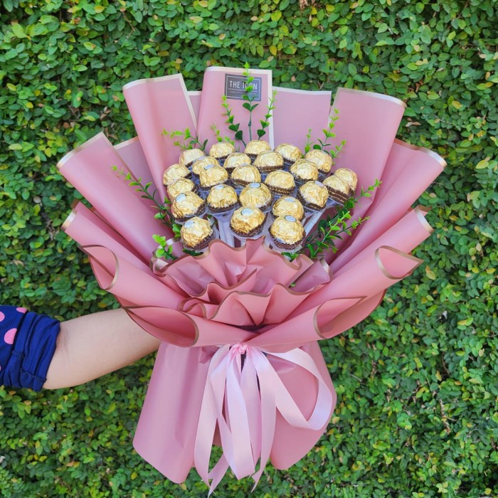 SOUVEN- Ferrero bouquet / buket ferrero / buket coklat / buket valentine