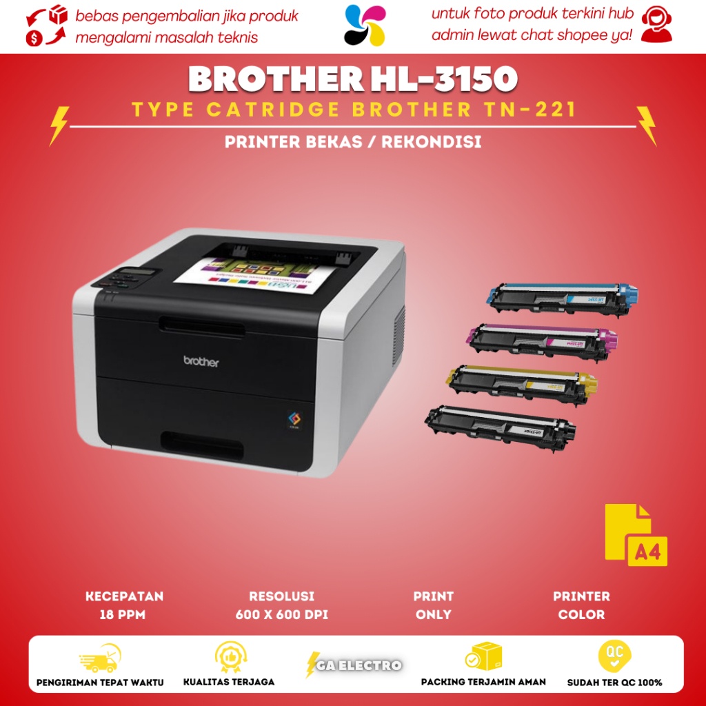 printer brother hl 3150 cdn color laser printer